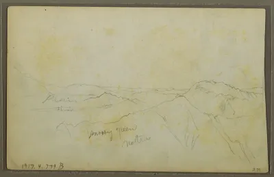 Popayán, Colombia; Verso   Mountain Landscape, Colombia