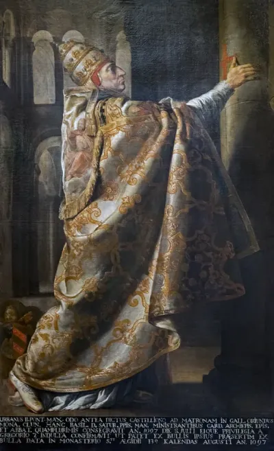 Pope Urban II consecrating the Saint-Sernin Basilica