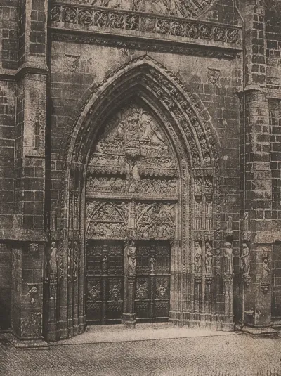 Porch of St. Laurent's Church, Nuremberg