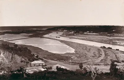 Port Alfred, South Africa: a port near the mouth of the Kowie River