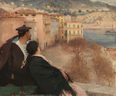 Port in Villefranche-sur-Mer