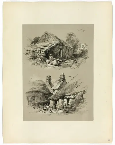 Port of Clwyd and South Brent, Devon, from Picturesque Selections