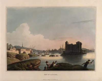 Port of Latakia (Latachia), Syria
