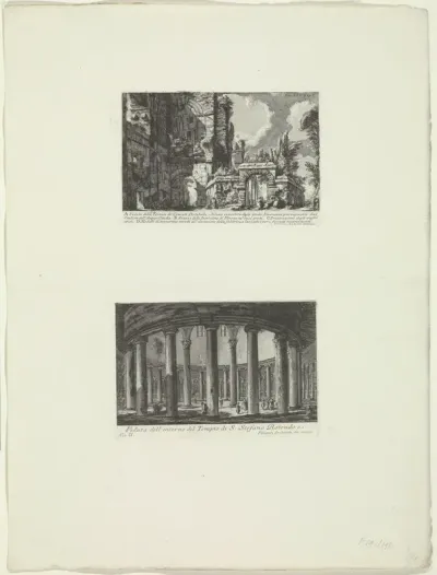 Porta Caelimontana en Santo Stefano Rotondo te Rome