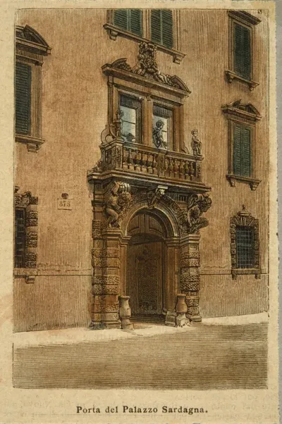 Porta del Palazzo Sardagna