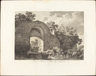 Porta di Falerium ora Fallari città destrutta etrusca