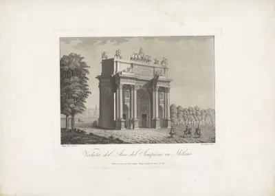 Porta Sempione in Milaan