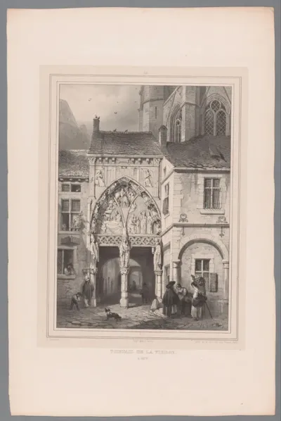 Portaal van de Collegiale kerk Onze-Lieve-Vrouw en Domitianus van Hoei