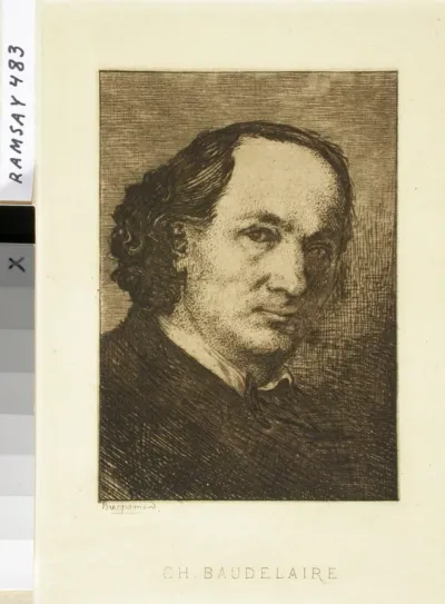 Portait of Charles Baudelaire