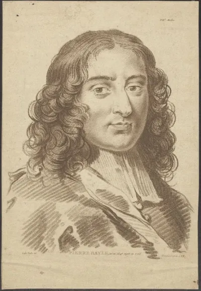 Portait of Pierre Bayle, author of the Dictionnaire