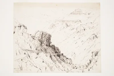 Porter's Pass, Canterbury 1870