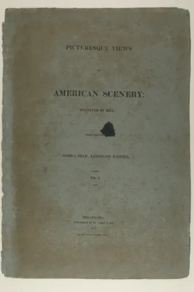 Portfolio Cover for Picturesque Views of American Scenery, No. I