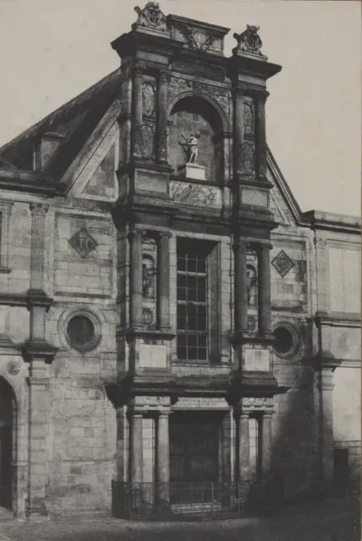 Portico of the Château d'Anet, now at the École des Beaux-Arts, Paris
