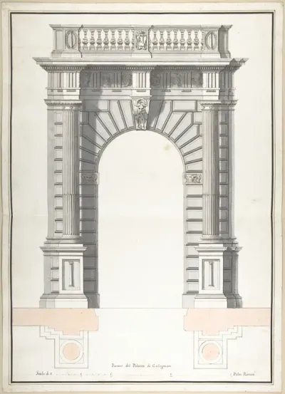 Portone del Palazzo di Carbogniani