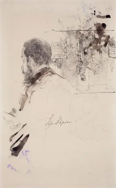 Portrait and Interior Study