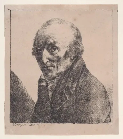 Portrait, bust of an old man