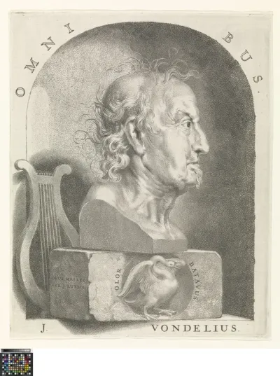 Portrait Bust of Joost van den Vondel