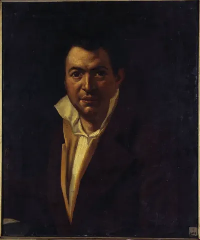 Portrait d'Augustin Vizentini (1811-1891), acteur et directeur de théâtre