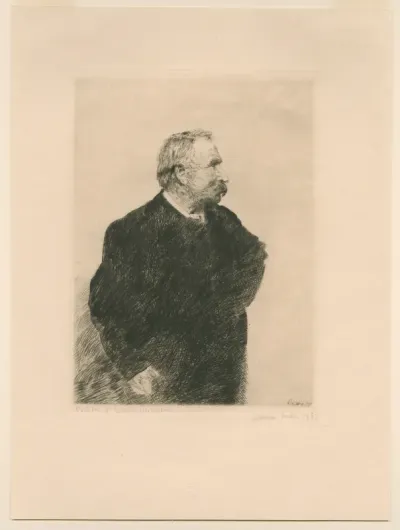 Portrait d'Ernest Rousseau