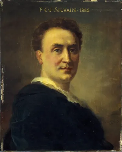 Portrait d'Eugène Silvain (1851-1930), sociétaire de la Comédie-française