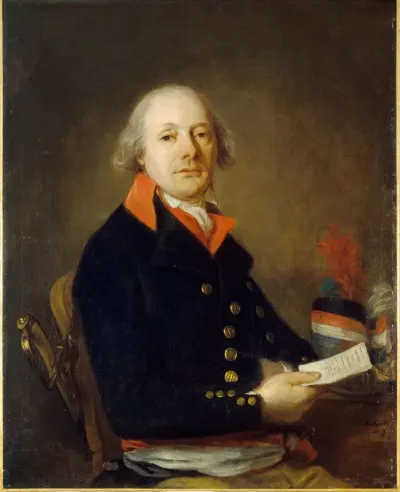 Portrait d'un commissaire des guerres de l'an IX, présumé Pascalis