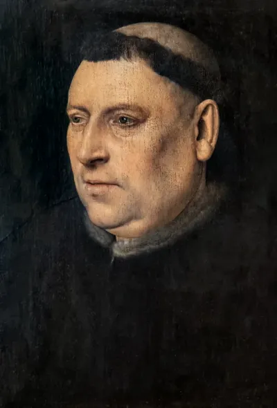 Portrait d'un moine