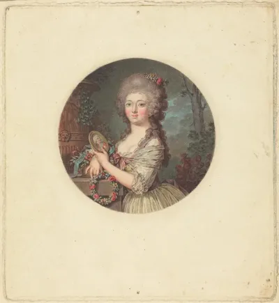 Portrait d'une jeune princesse