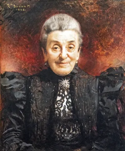 Portrait de dame âgée