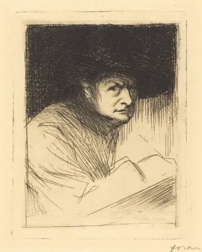 Portrait de Forain (Portrait of Forain)