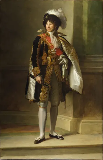 Portrait de Joachim Murat en maréchal de l'Empire