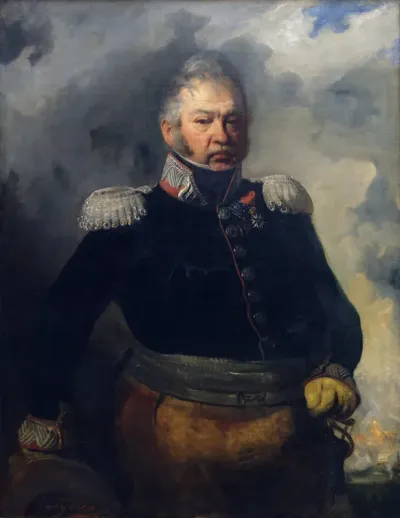 Portrait de Józef Dwernicki (1779-1857), général de division polonais en exil