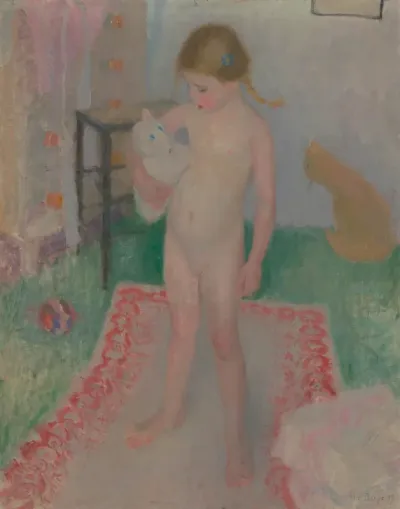 Portrait de la fille de l'artiste (Portret van de dochter van de kunstenaar)