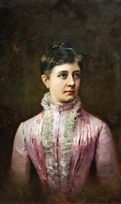 Portrait de la peintre Pepita Teixidor Torres