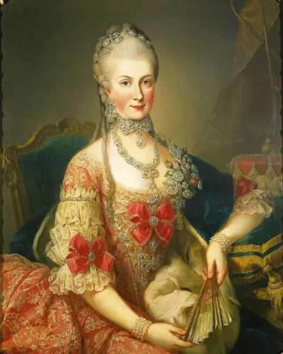 Portrait de Marie-Christine de Habsbourg-Lorraine