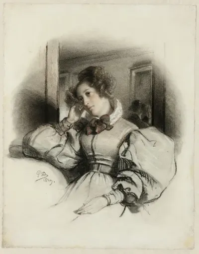 Portrait de Mme. E. D.