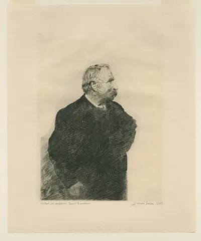Portrait du professeur Ernest Rousseau
