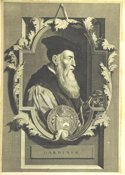 portrait from "Annals of St. Mary Overy; an historical and descriptive account of St. Saviour's Church and Parish. With illustrations".