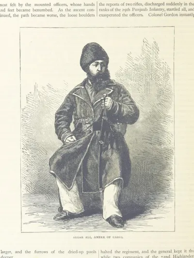 Portrait from "British Battles on Land and Sea. With numerous illustrations".