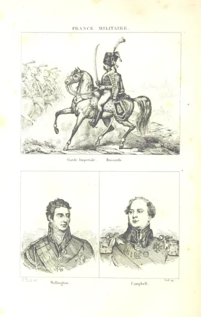 portrait from "France militaire. Histoire des armées françaises de terre et de mer de 1792 à 1833. Ouvrage rédigé par une société de militaires et de gens de lettres, d'après les bulletins des armées, le Moniteur, les documents officiels, ..