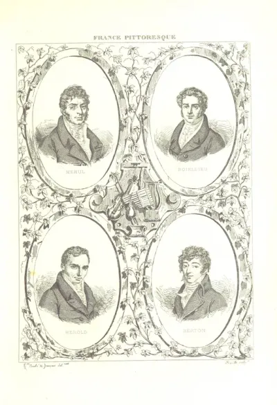 portrait from "France pittoresque, ou description ... des départements et colonies de la France, etc. [With plates.]".