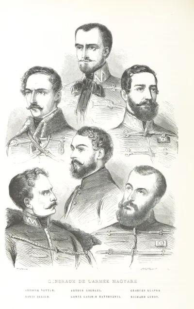 portrait from "La Hongrie ancienne et moderne. Histoire, arts, littérature, monuments par une société de littérateurs sous la direction de M. J. Boldenyi. Dessinateurs: Janet-Lange [and others] ... Graveurs: Trichon [and others], etc".
