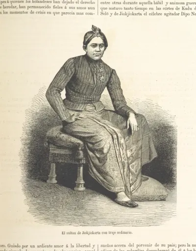 Portrait from "La Vuelta al Mundo; viajes interesantes y novísimos por todos los países con grabados por los mejores artistas".