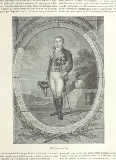 portrait from "Nuestro Siglo. Reseña histórica de los más importantes acontecimientos sociales, artísticos, científicos é industriales de nuestra época ... Traduccion del aleman, revisada  anotada por Don M. Menendez Pelayo ... Edicion profus