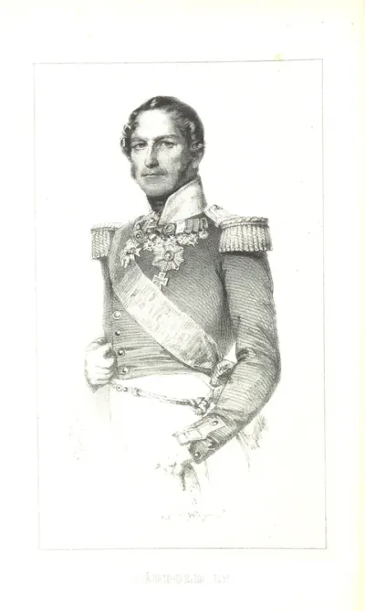 portrait from "Révolution belge. La Belgique depuis mil huit cent trente, 1830-1848, etc. [With plates.]".