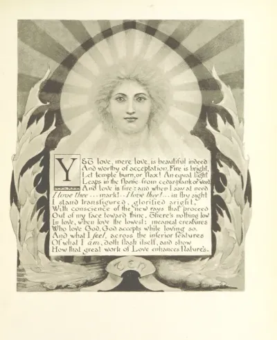 Portrait from "[Sonnets. By E. B. B. [i.e. Elizabeth Barrett Browning.] [Purporting to be the first edition of “Sonnets from the Portuguese,” first published in the 1850 edition of “Poems.”]]".