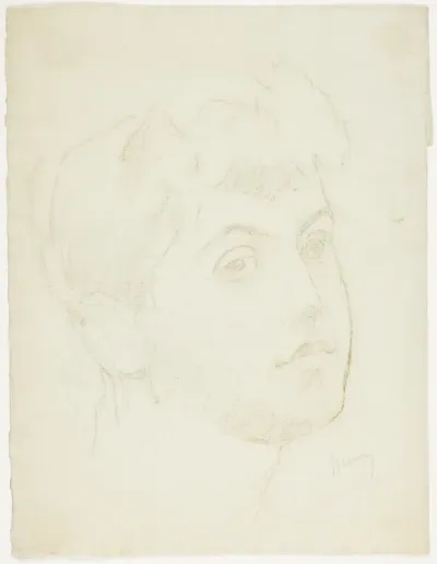 Portrait Head of a Young Woman