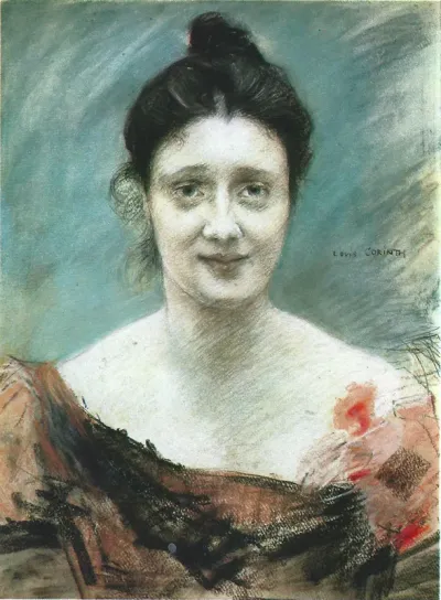 Portrait (later on Mainzer) of Gertrud Mainzer Sabersky