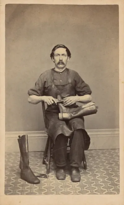 Portrait of a Bootmaker