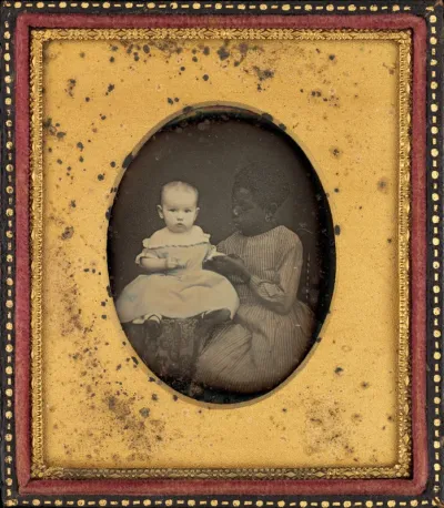 Portrait of a Child and Young Woman