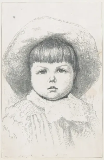 Portrait of a Child (Cyril Nast?)
